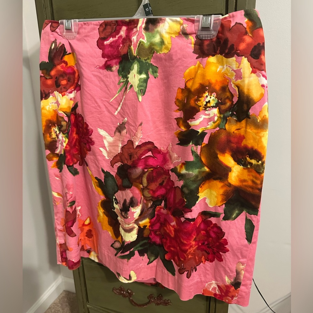 Floral skirt